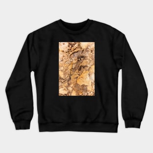 Ocean Eroded Rock Formation Crewneck Sweatshirt